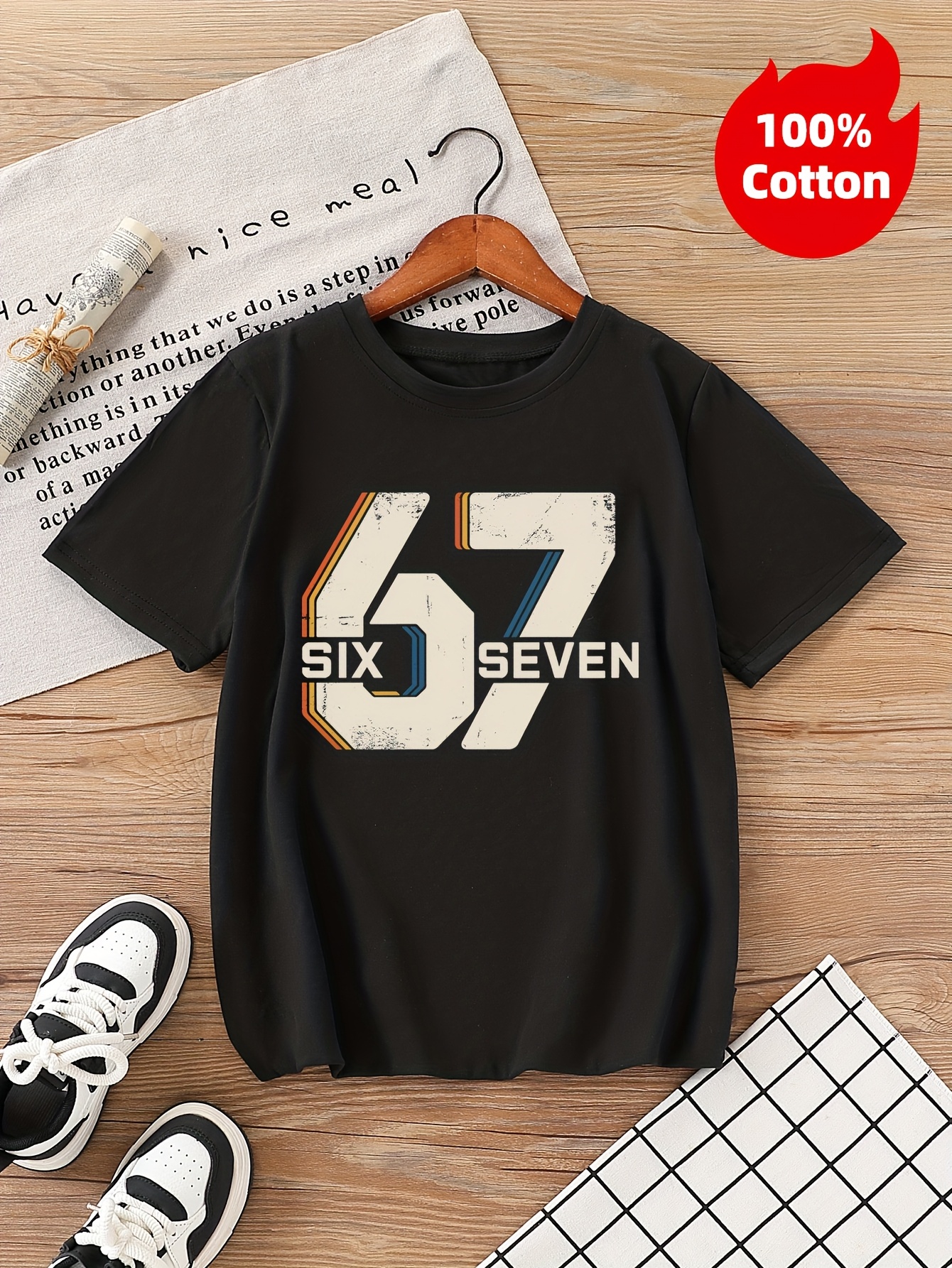 thumbnail: T-shirt Met Korte Mouwen Grafische Print Voor Jongens - Coole Cartoon Casual Kindertop