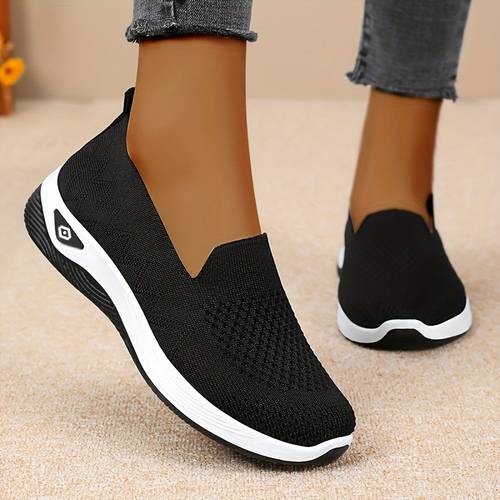 womens slip on casual sneakers lightweight breathable mesh upper lightweight soft sole hand washable versatile for daily indoor outdoor sports walking parties fitness camping vacations and holiday gifts multi color options