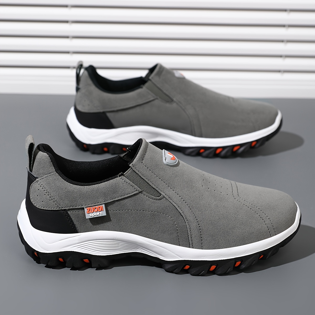 Men's Fat Wide Toe Athletic Shoes, Comfortable Sneakers for Active Use