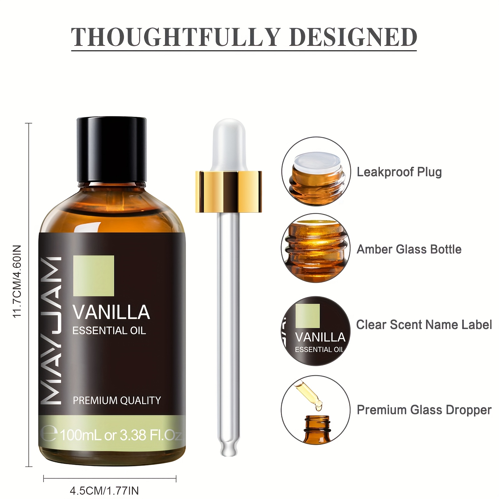 Huile essentielle de vanille 100ML