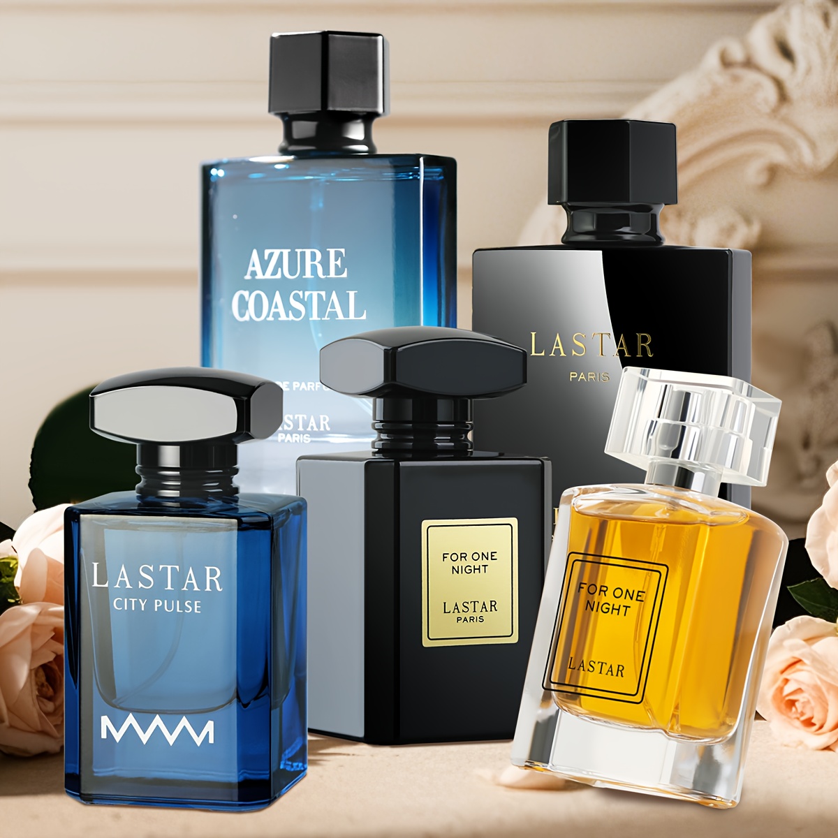 [Sedmični Set Parfema] Muški Parfem Kolonjska Voda Poklon Kutija, 1 Bočica, 55ML/50ML, Miris Sandalovine i Mošusa, Pokriva Neugodne Mirise Tijela, Različit Miris za Sedam Dana, Osjećaj Romantičnog Iznenađenja, Savršen Poklon za Božić, Noć Vještica, Rođendan, Putovanja