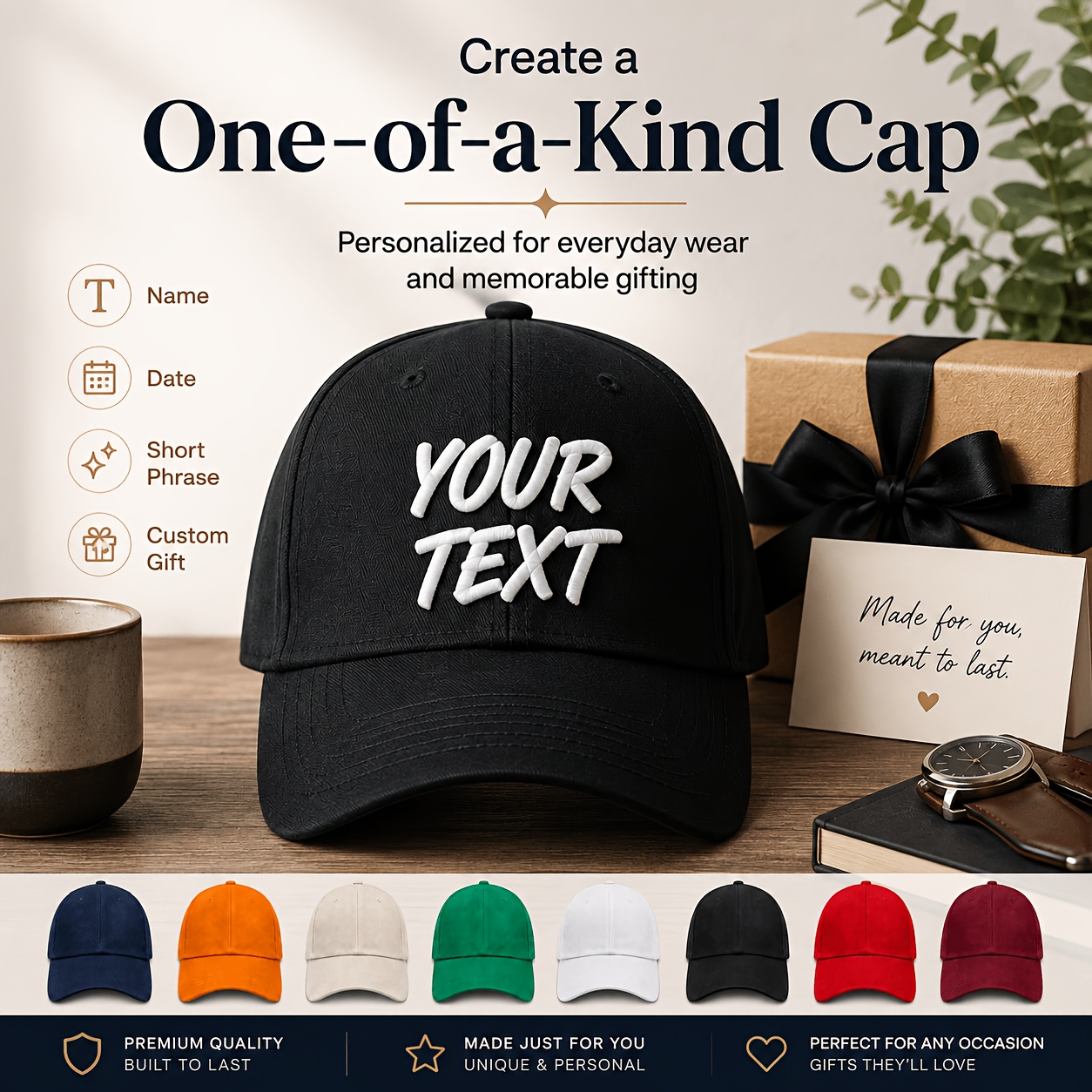 personalised caps - Norway