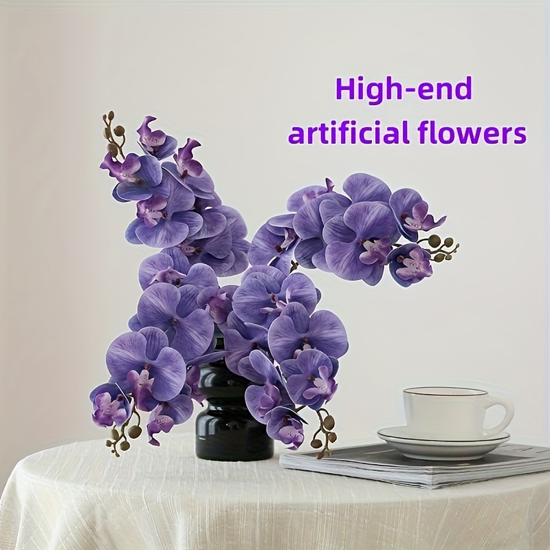 6 stck knstliche phalaenopsis bltenzweige 7 groe blten - Temu Germany