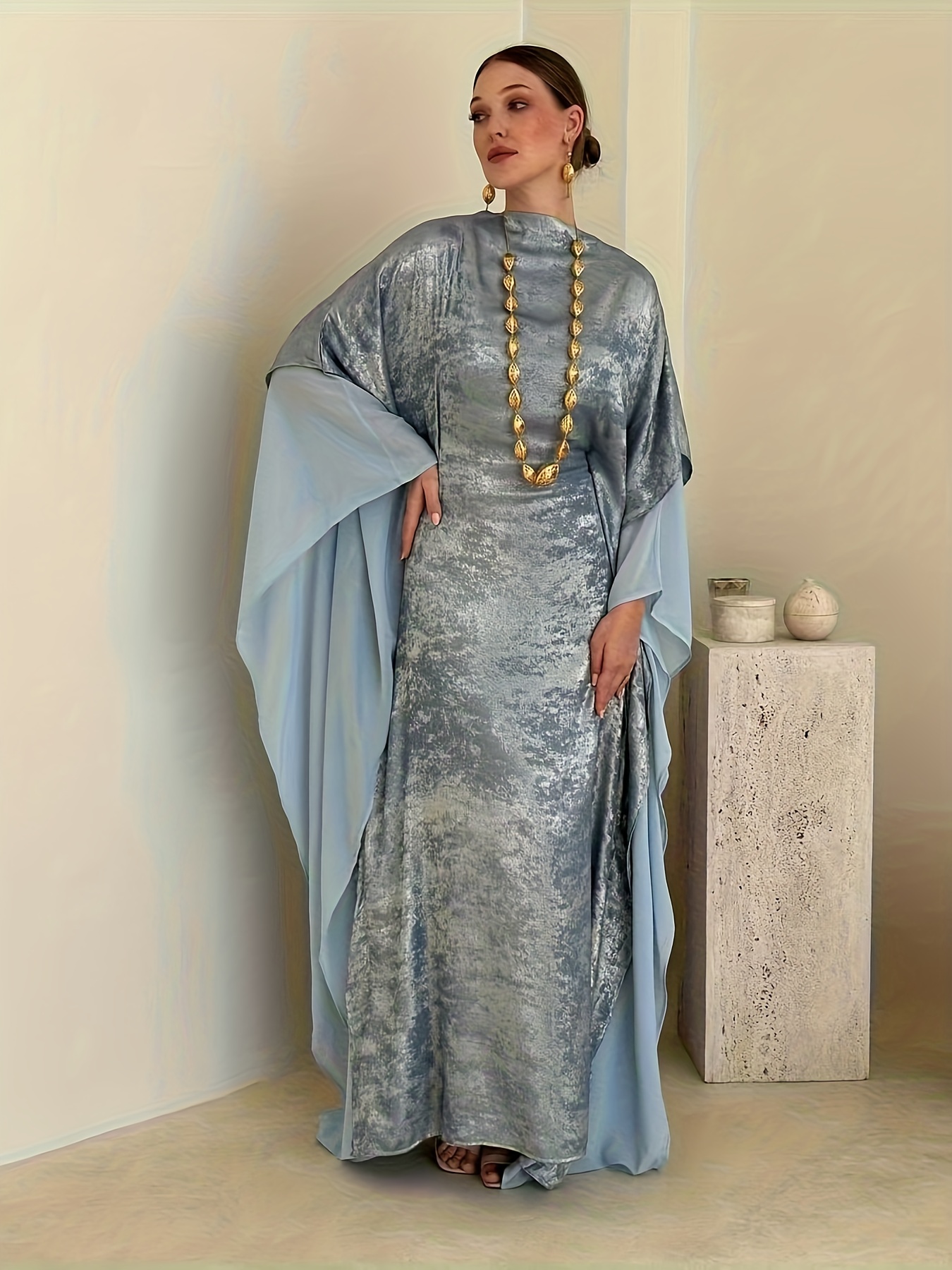2025 new muslim modest fashion hot stamping - Temu Oman