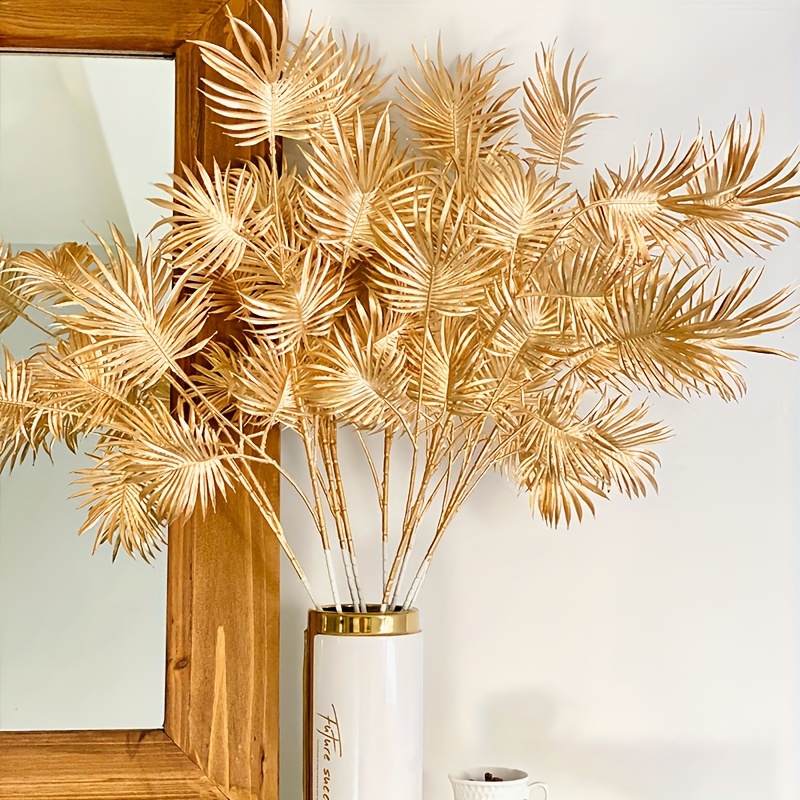 

Elegant 27.55" Golden- Artificial Wire Orchid - Weddings, Home Decor &