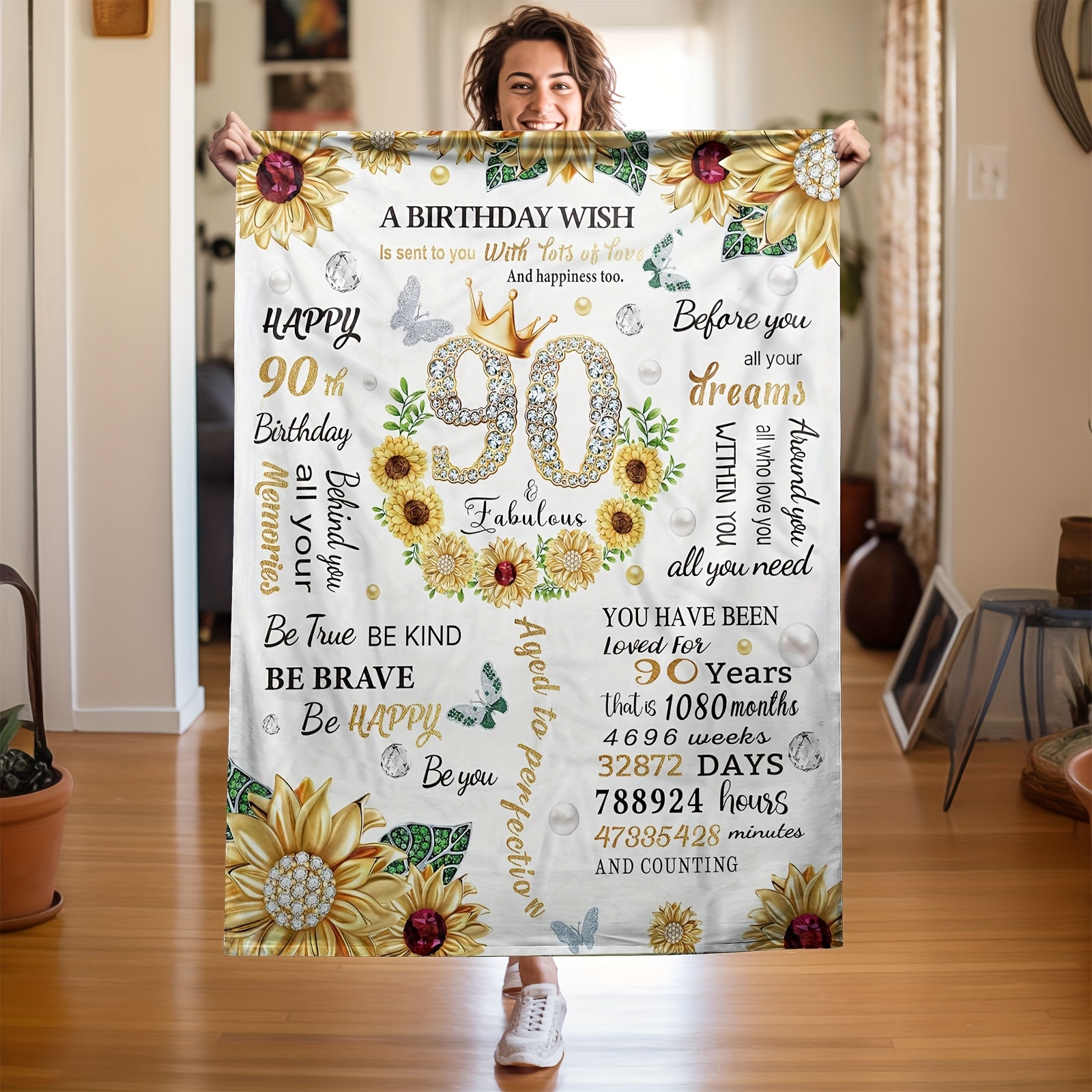 Birthday Decorations Gifts For 90 Year Old Grandparents Pc 70th