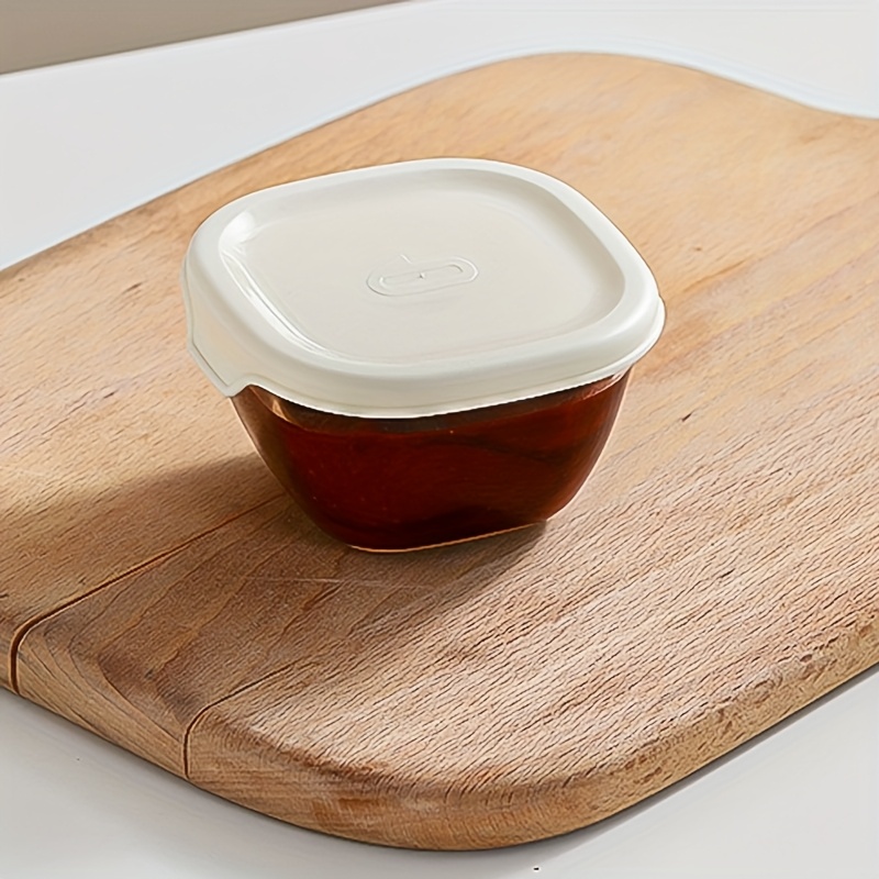 E-shop Küchen Glasbehälter Versiegelte Dose Heiße Suppe Sauce Gewürzglas Mini Tragbarer Aufbewahrungsbehälter Salatschüssel Garkochtopf Dose für