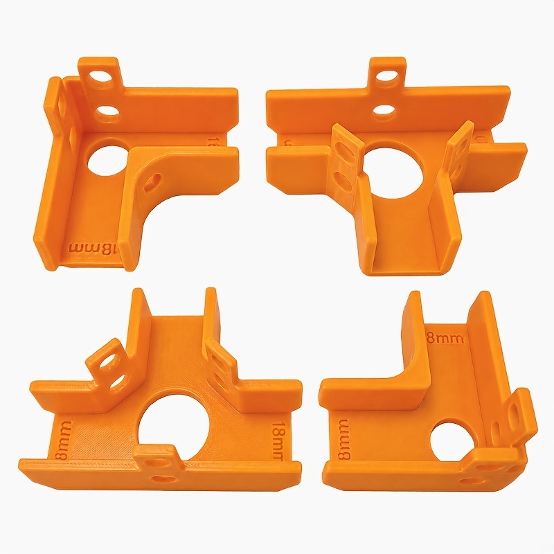 TEMU 2/4pcs Collier d'angle et serre-joint en T pour panneau de 18 mm, gabarit de travail à de 90 degrés, outil d' de planches pour de meubles, le