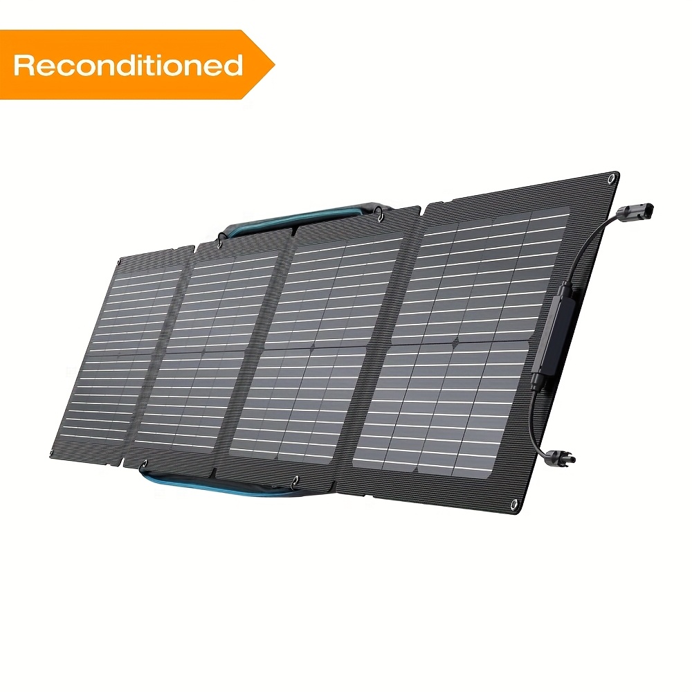 EcoFlow 110W Portable Foldable Solar Panel | Refurbished