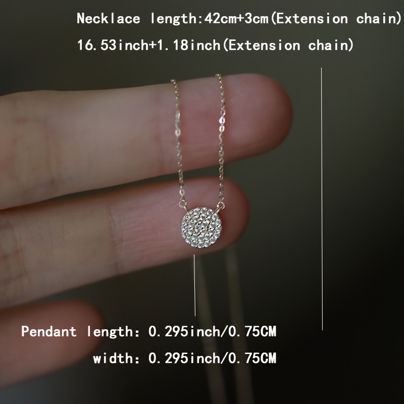Women's S925 Silver Romantic Starry Sky Collarbone Necklace