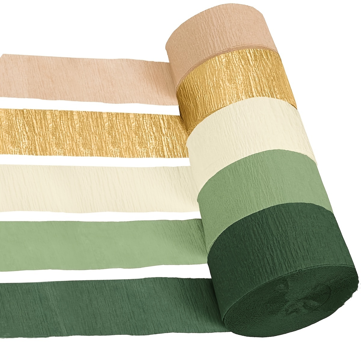 Deals Rainbow Crepe Paper Streamers Color Birthday Party Decoration