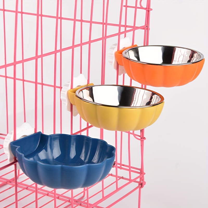 

Pet Hanging Bowl For And , Plastic Waterer And Feeder, No Battery Required