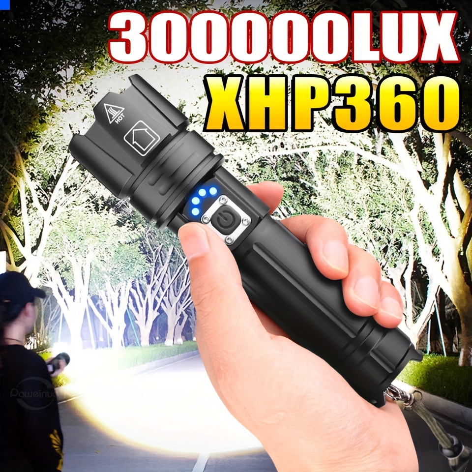 強力な8000lm LED懐中電灯 強力な8000lm LED懐中電灯