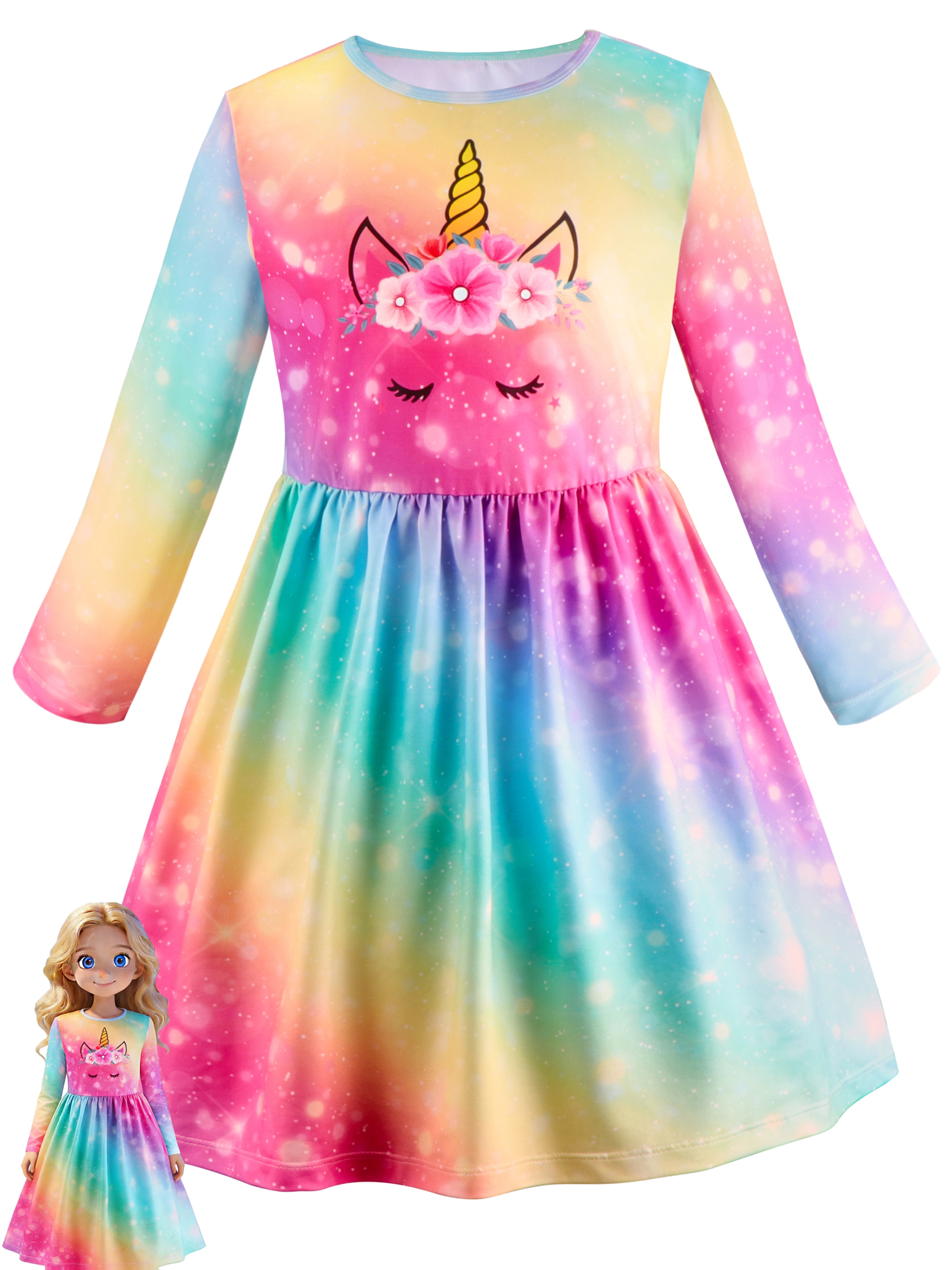 13-14 years dresses for birthday Seashell Blush Pearl Fantasy Princess Gown 7-8Y main image 1