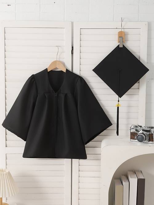 multi color childrens graduation gowns for degree stage performances