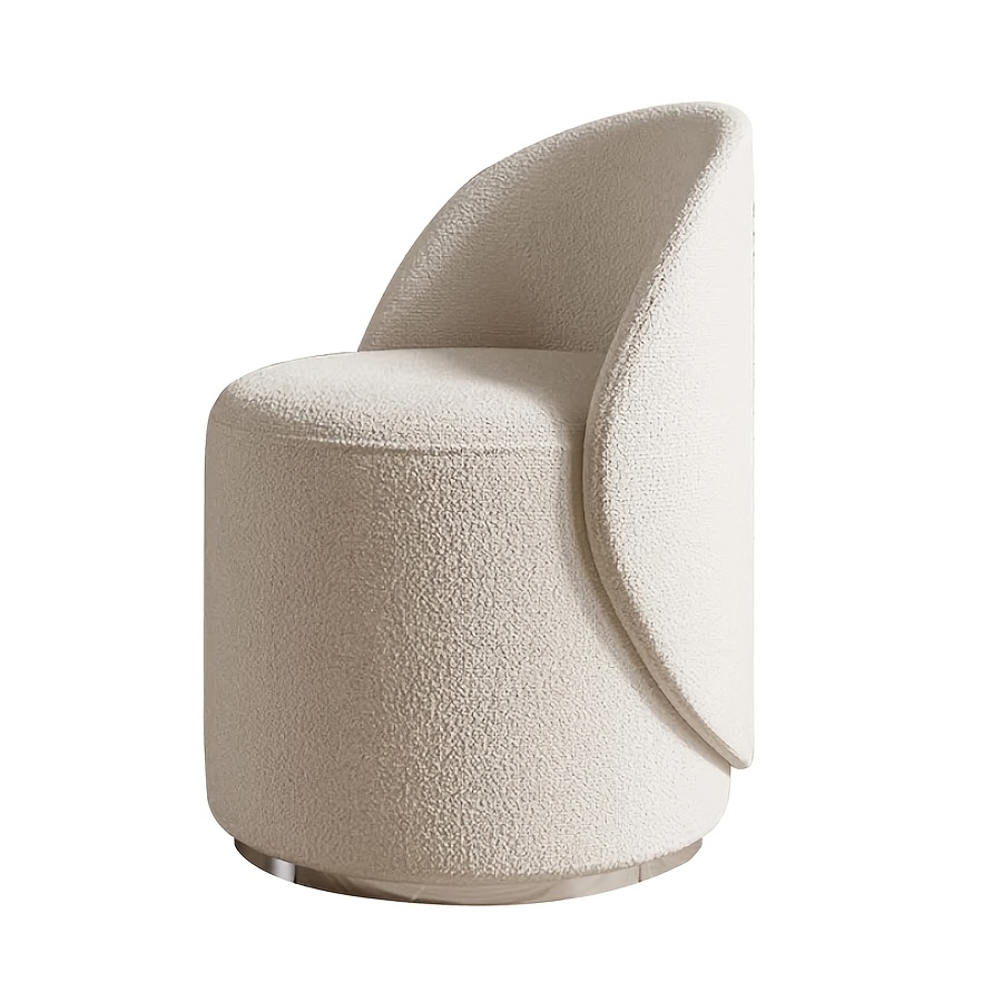 Nordic Vanity Stool, 360° Rotating Makeup Chair, Home Vanity Chair, Dressing Room Makeup Stool