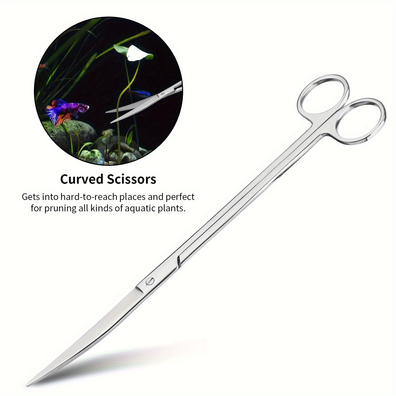 4pcs/set Aquascape Tools Aquarium Kit - Terrarium Supplies Include Long  Tweezers For Terrarium, Feeding Tongs, Aquarium Scissors, Aquarium Algae  Scrap