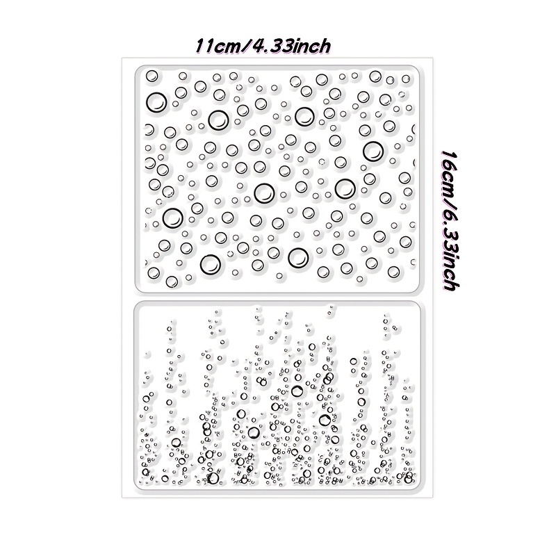 1pc Transparent Stamp For Card Making, Scrapbooking, Photo Diary Album Embossing Decoration Painting Tool