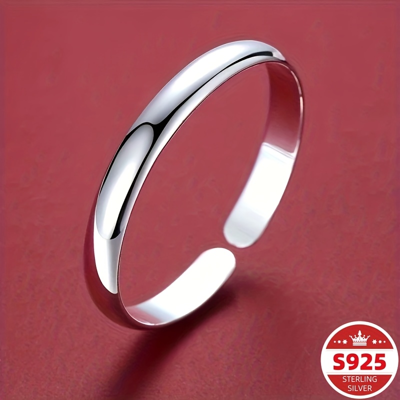 TEMU Party S925 Sterling Silver Bracelet, Women's Casual Accessory, Fashionable And Easy Bracelet