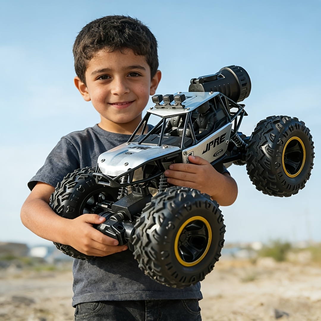 TEMU 2026 New Model 1:24 Remote Control Toy Car - With 2 Long-lasting Batteries, With A Speed Of 30 Kilometers Per Hour. Usb Charging Is . Suitable