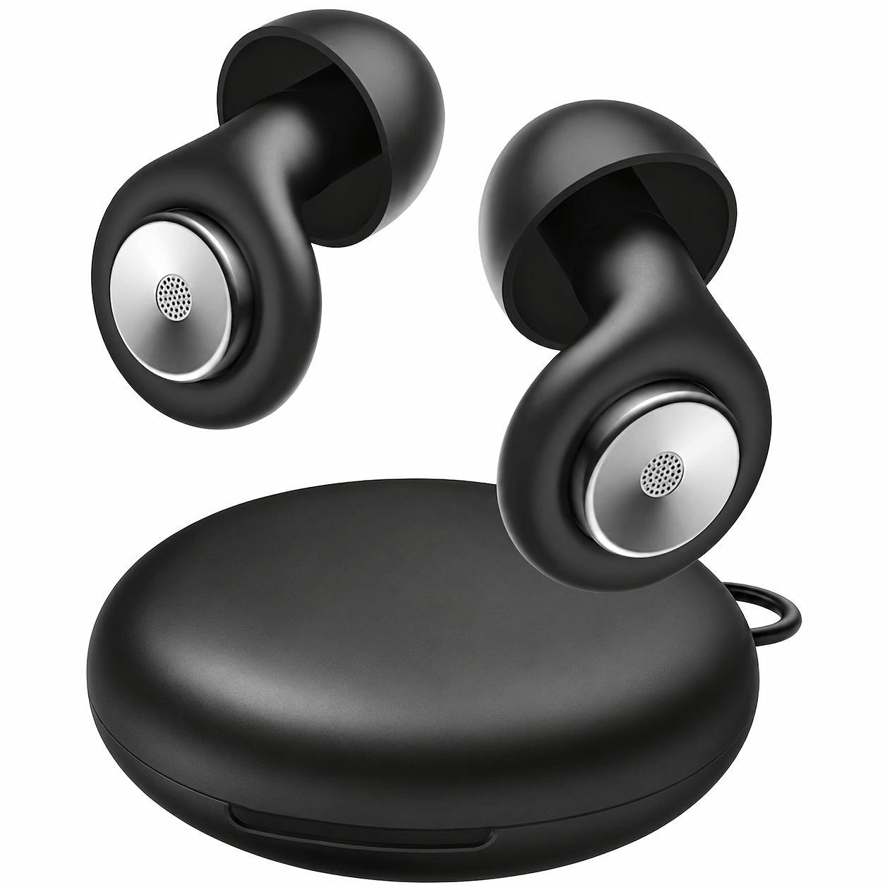 TEMU Sleep Earplugs Washable Material - Includes 6 Ear Tips And A Portable Storage Case - Comfortable For Focus Sleep Travel And Study