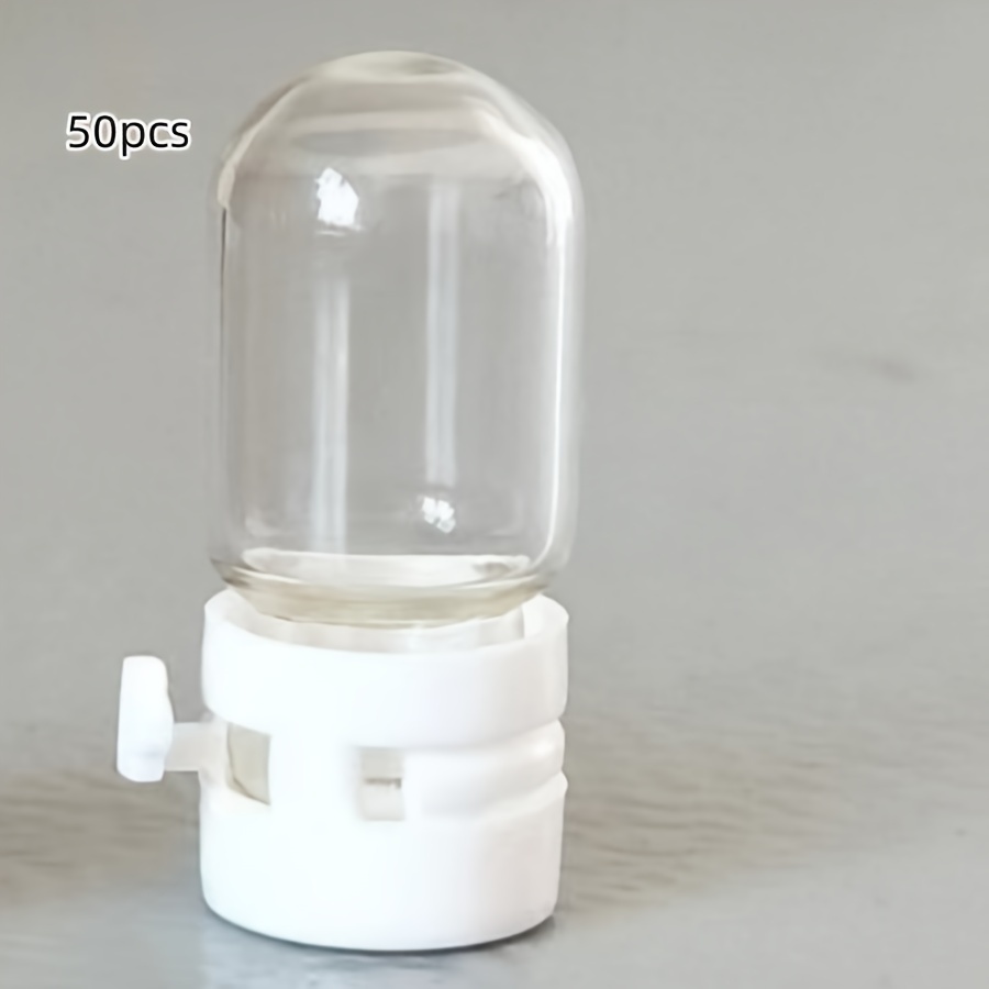 TEMU 50- Bottles Snap , 0.05 Oz - Unscented, -size Vials For , , Serums, Makeup Remover - Portable