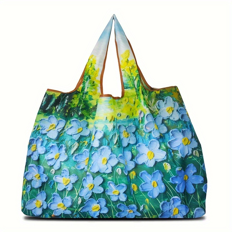 

Casual Style Gym Tote For Men And Women, Large Nylon Fitness Bag With Hand Washable Sling Bag, Positioning Printing, No Edge Paint - Gym, Travel, And Storage Handbag