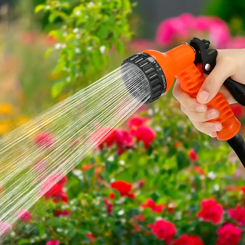 7 funktionen griff wasserpistole sprühdruckrohr