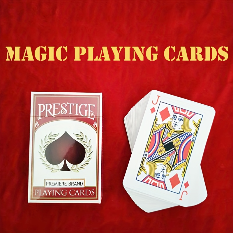 

Magic Playing Cards, Classic Magic Cards, 48pcs Cards, 24pcs Ordinary Cards And 24pcs Short Cards, Trick Toys