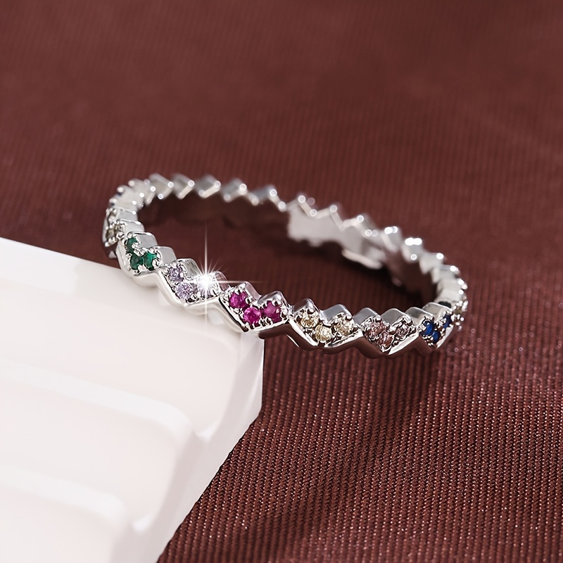 Heart Shape Zirconia Women's Ring