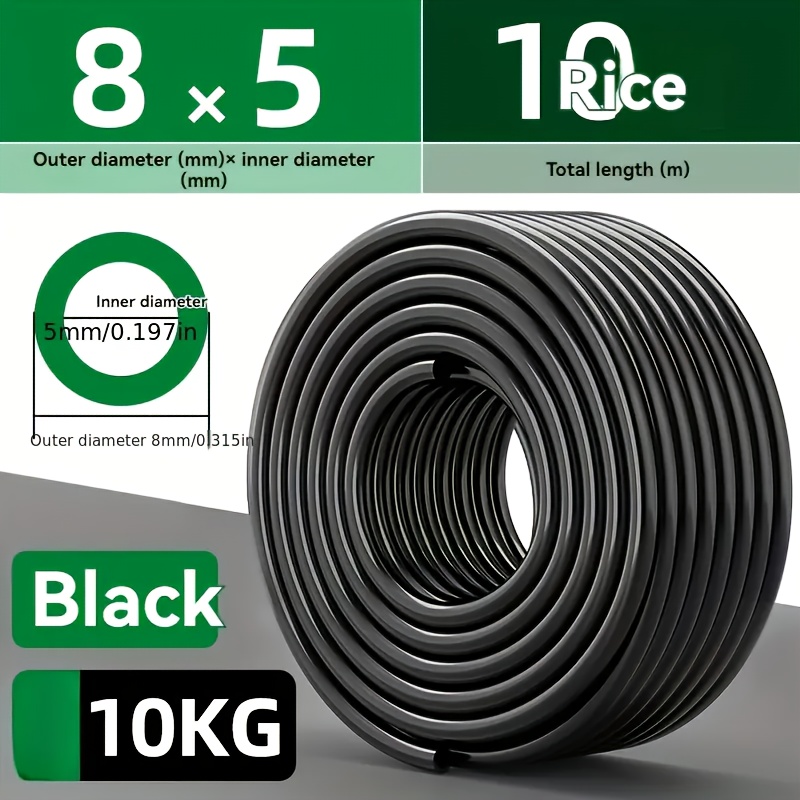 Image of 10 Meters 32.8 Feet Pneumatic Clear Pu Tubing 5/32 "(4mm), 1/4"(6mm), 5/16 "(8mm), 3/8"(10mm) Outer Diameter Pu Hose For System Or Liquid Transmission