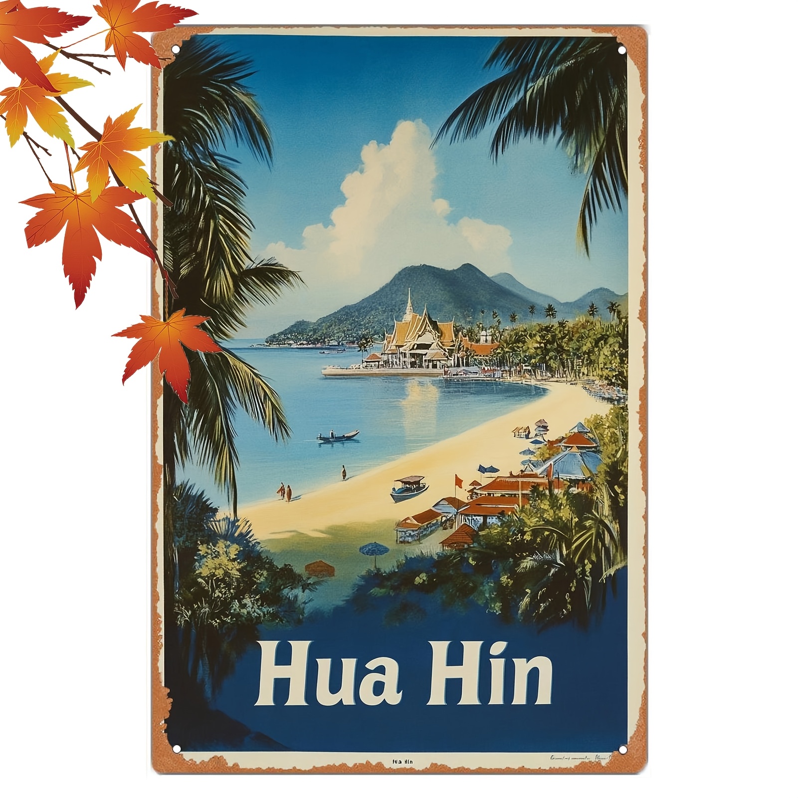 

Decor Hua Hin Metal , , Iron Sheet , 20x30cm, For , , , Bar, Decor