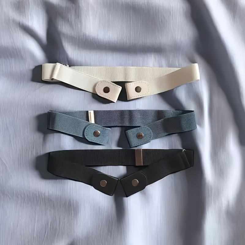 3pcs Stylish Elastic Belts for Women