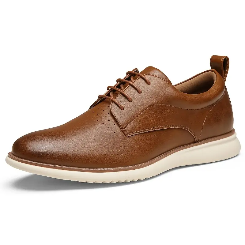 mens formal business oxfords lace derby shoes slip resistant - Temu mens formal business oxfords lace derby shoes slip resistant - Temu