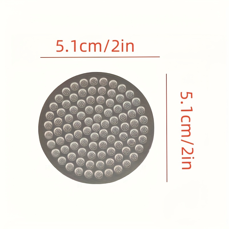 TEMU 1pc Coffee Machine Parts And Additions Secondary Coffee Water Distributor 51/53/58mm Double Layer Coffee Filter Stainless Steel Italian Filter