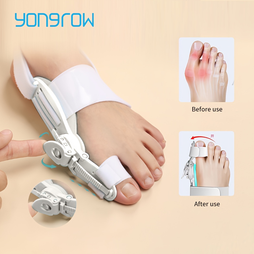 Bunion Corrector Toe Separator Socks Relieve Pain Straighten - Temu