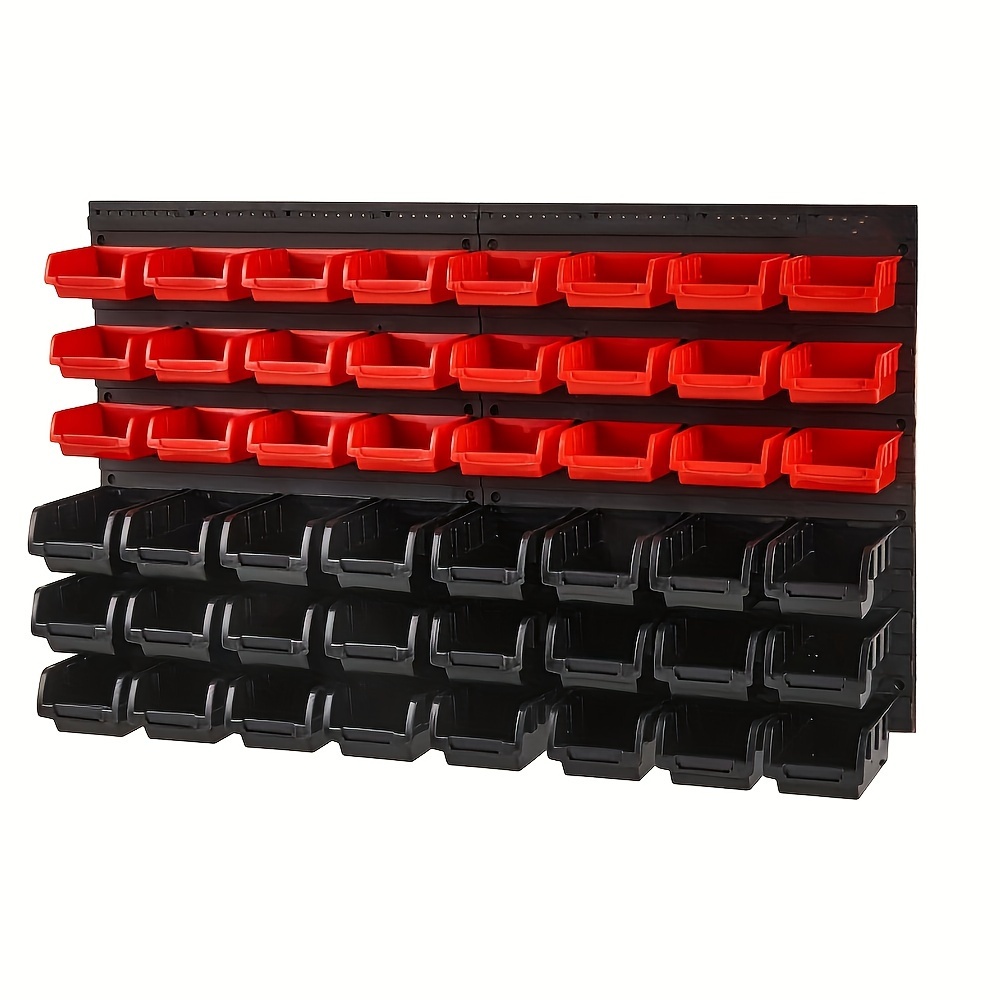 

[customer ] 48-compartment Wall-mounted Storage Organizer - , Ideal For Garage & Shop Tools, Screws, Nuts, Bolts, Nails, Beads & Small Hardware With Kit