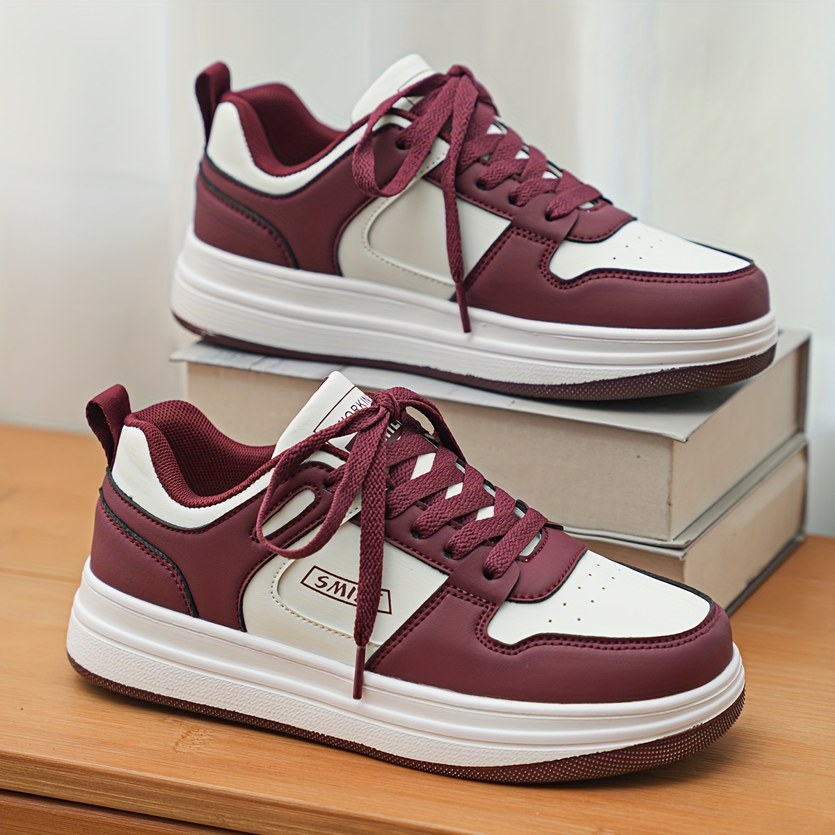 Alternative view of YAMEPP Zapatillas Bajas para Hombre con Parte Superior y Suela Acolchada - Deportivas con Detalles Deportivos…