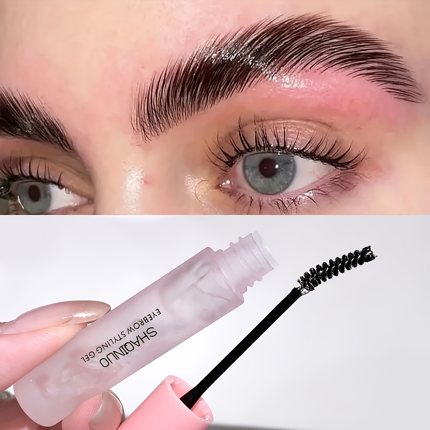 Guanghuali 3d Eyebrow Styling Gel - Long-lasting, Volumizing & Defining, Clear Brow Shaping Wax For Types, Ideal Valentine's Or Mother's Day Gift For Women