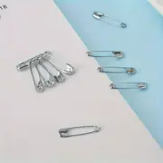 a pack of 260 silvery nickel plated steel safety pins in 5 different sizes with suitable for clothing sewing and crafts details 4