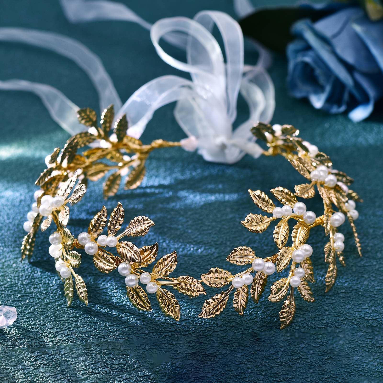 E-shop Ein neues europäisches Braut Hochzeit Kopfschmuck, Hochzeitskleid, Haarverzierungen, Stirnband, Damen Feiertagskleid Verzierungen, Halloween