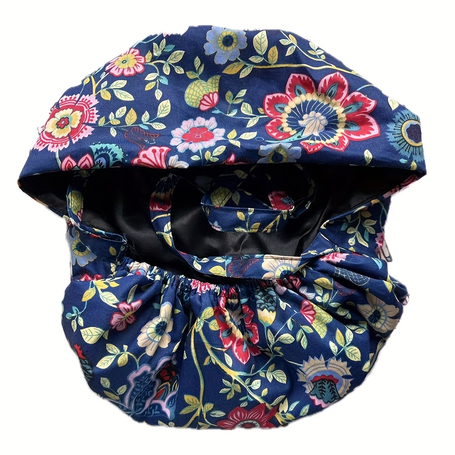 TEMU Work Long Hair Small Floral Print