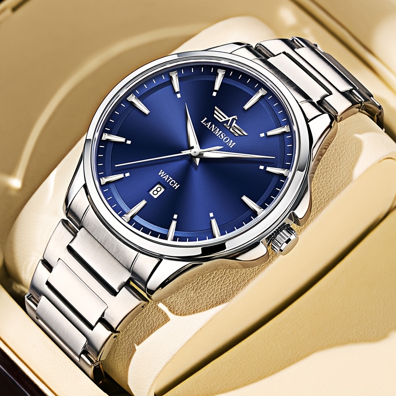 Stylish Stainless Steel Trendy Multifunctional Watch