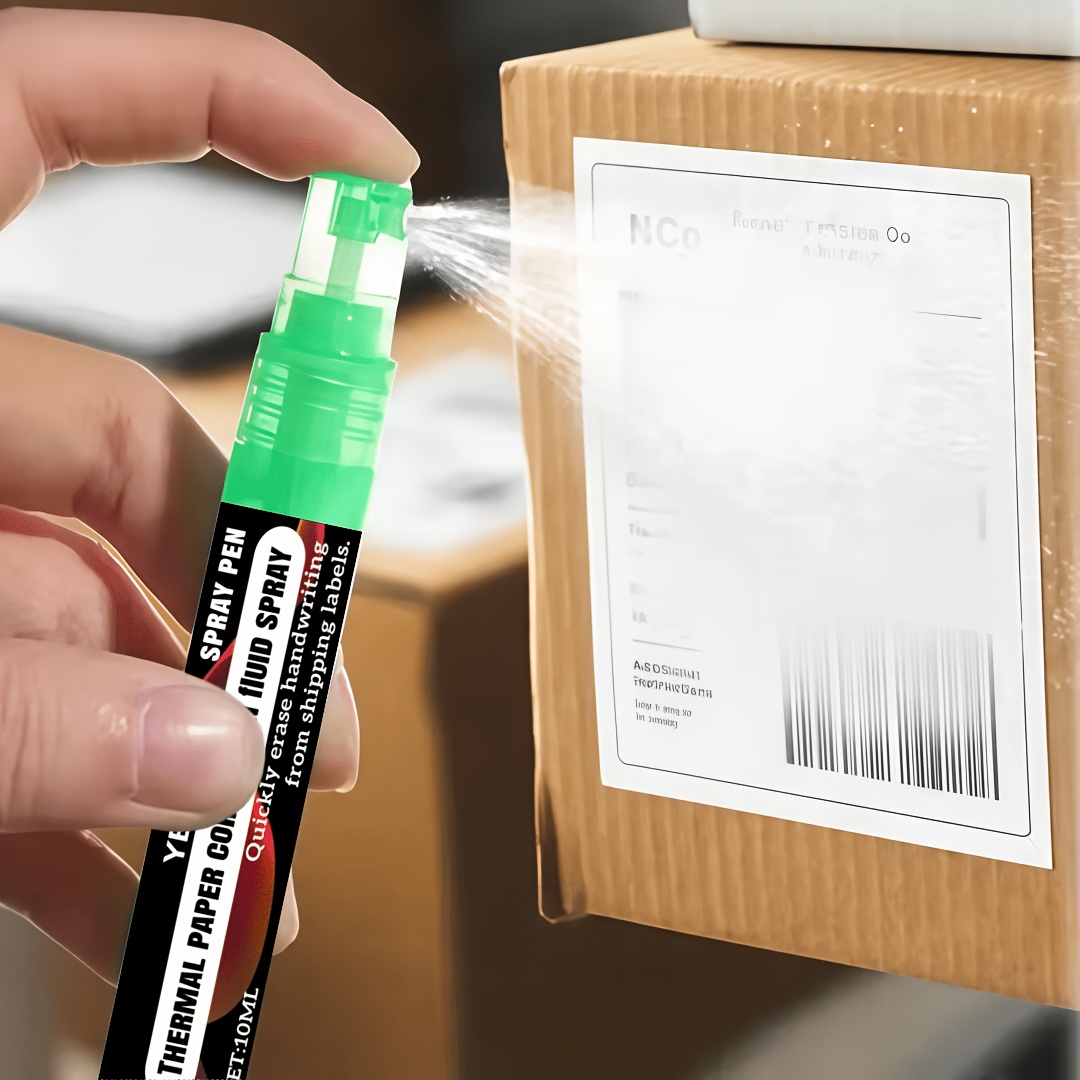10ml eraser spray pen thermal paper     protection     portable fast tool