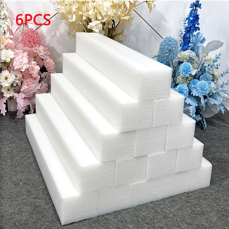 TEMU 6pcs Large White Handcrafted Pearl, Extended And Thickened 23.62 Inches, Suitable For Art Projects, Sculptures, Floral Arrangements, Garden