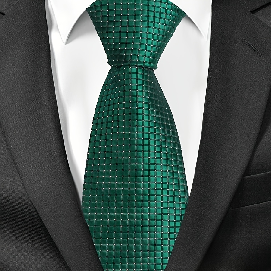 TEMU 1 Handmade Rose Red Silvery Thread Tie Suitable For Men's Wedding, , Leisure, And Street Use