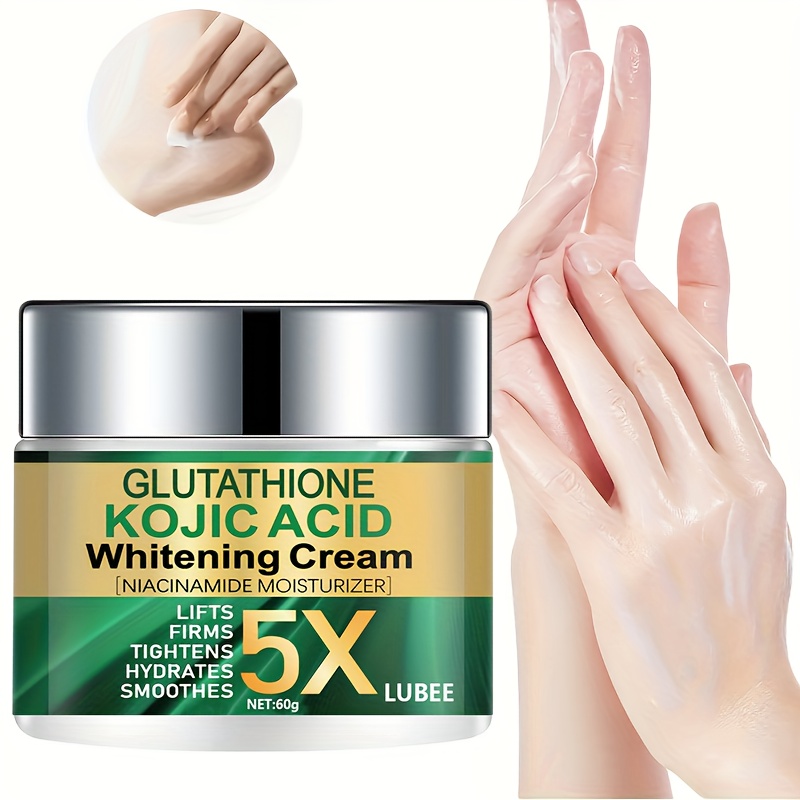 glutathione cream sold on Temu Mexico