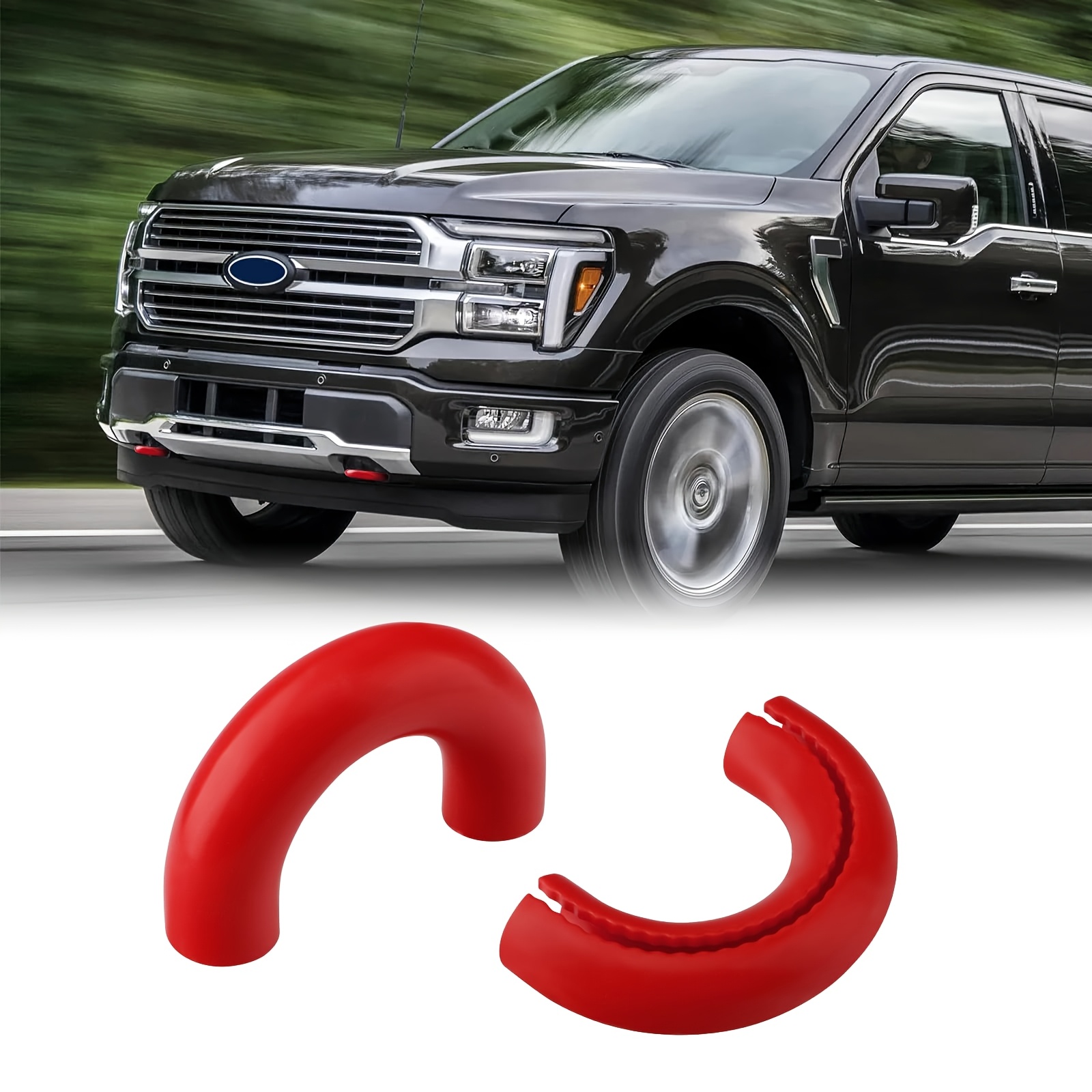 TEMU 고강도 툴 후크 보호 커버, Ford F150 2004-2025, Bronco Base/Big Bend/Outer Banks 2021-2025, Toyota Tundra 2017-2021용, 합성 고무 재질