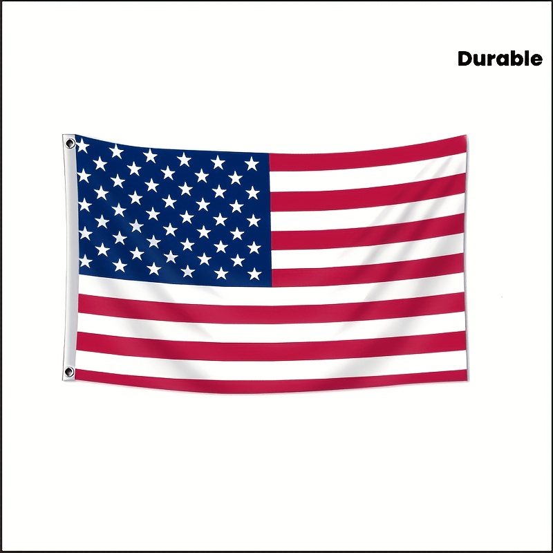 E-shop Amerikanische Flagge, Halloween/Weihnachten/Thanksgiving-Flagge, Außendekoration, Hofdekor, Gartendekor, gestreift, langlebige amerikanische