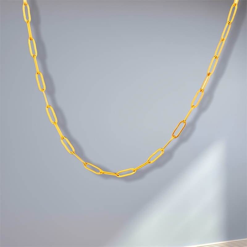 Vintage Cross Chain Necklace for Women - Adjustable Stainless Steel Accessory